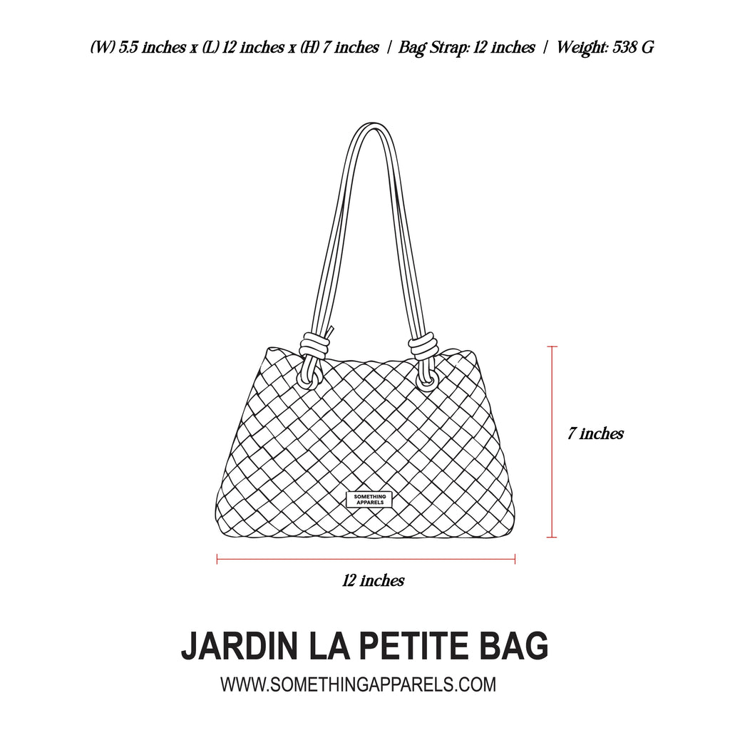 SOMETHING JARDIN LA PETITE BAG (KALE) (PRE-ORDER SHIP BY 03/06)