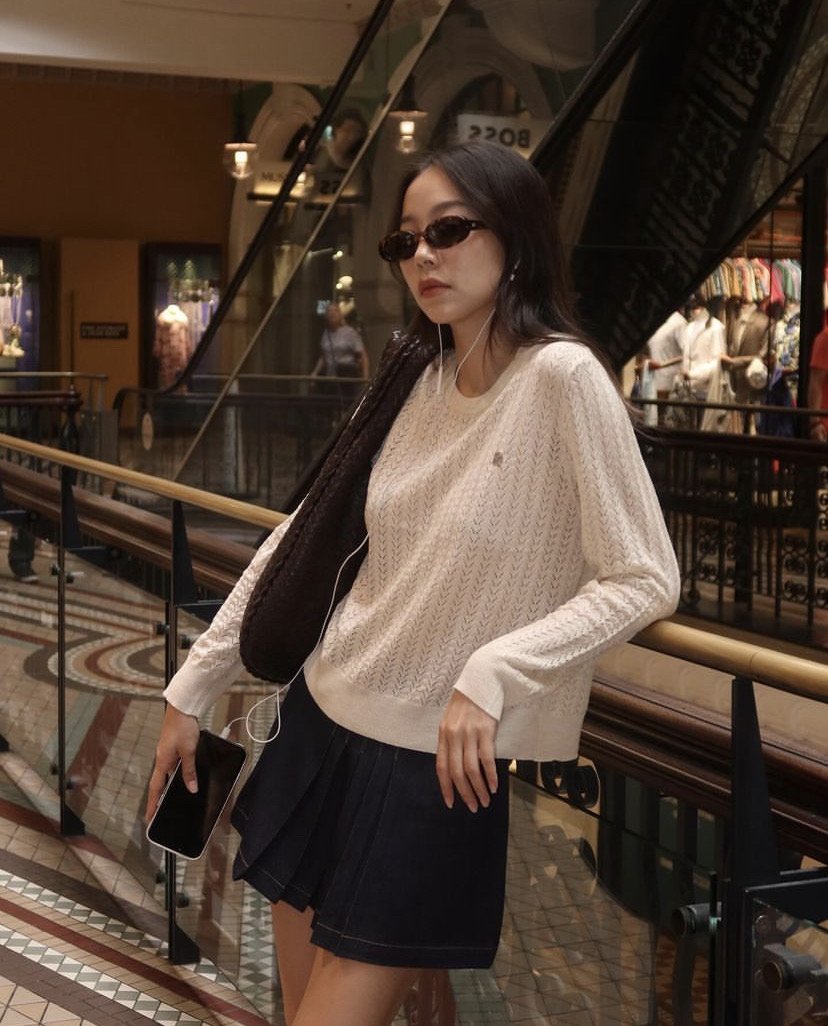 SOMETHING AMILIA KNIT TOP (YELLOW)