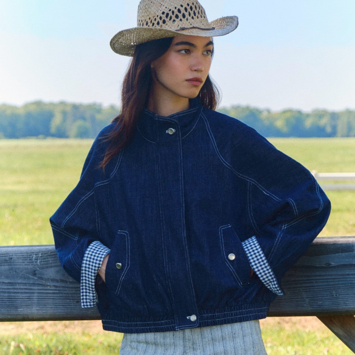 SOMETHING BILLIE DENIM JACKET