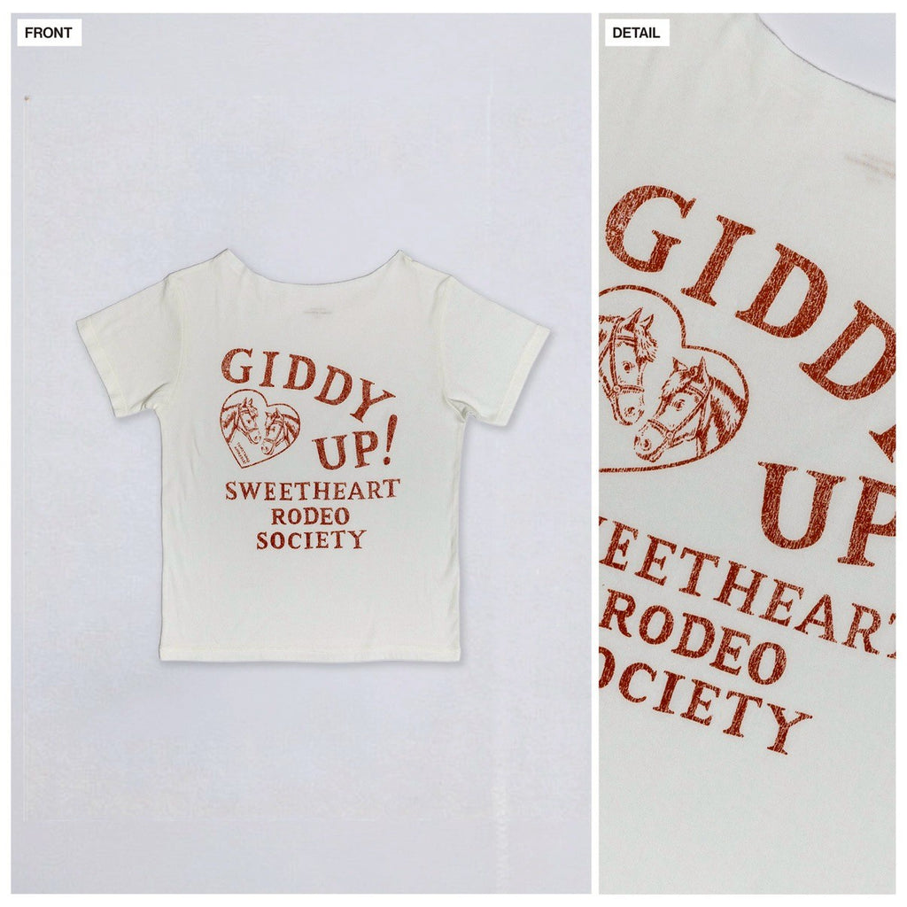 SOMETHING GIDDY UP TEE (OFF-WHITE)