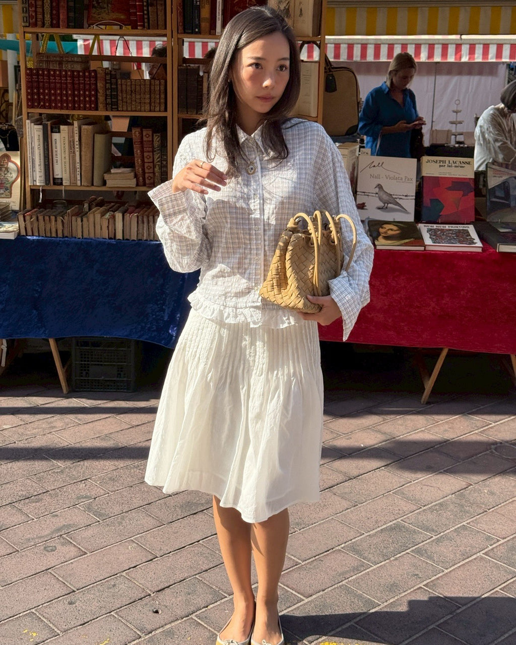 SOMETHING JANE RUFFLE SHIRT