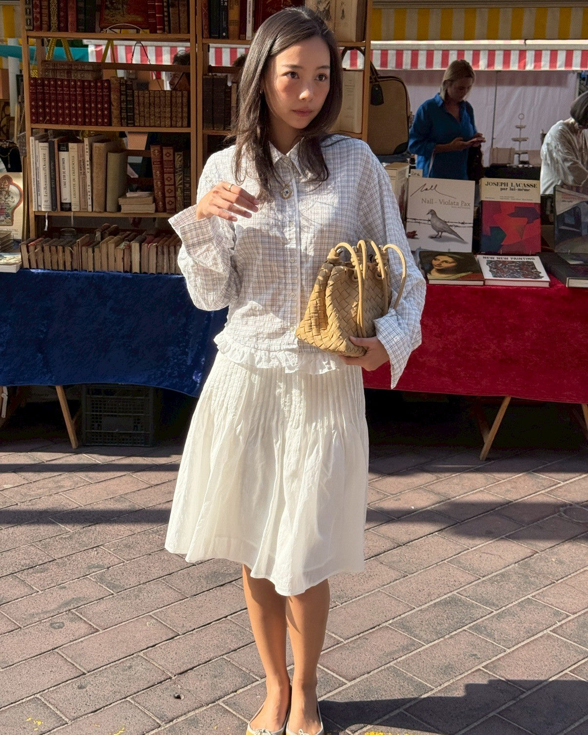 SOMETHING JANE RUFFLE SHIRT
