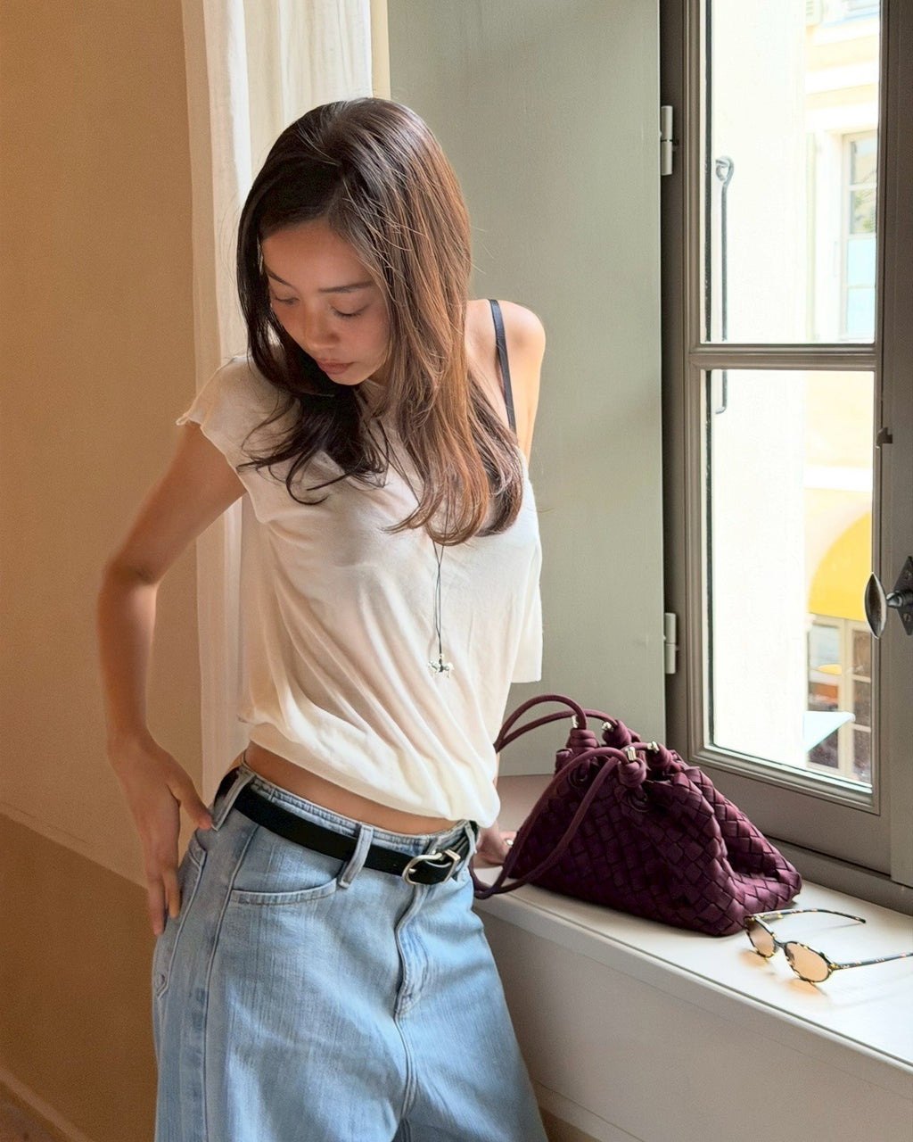 SOMETHING MARGOT TOP (CREAM) (10 days PRE-ORDER)