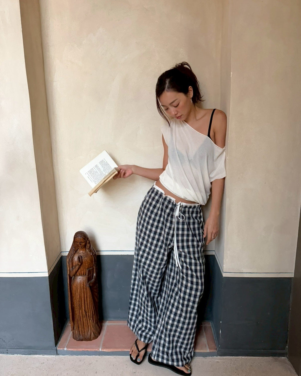 SOMETHING MARGOT TOP (CREAM) (10 days PRE-ORDER)