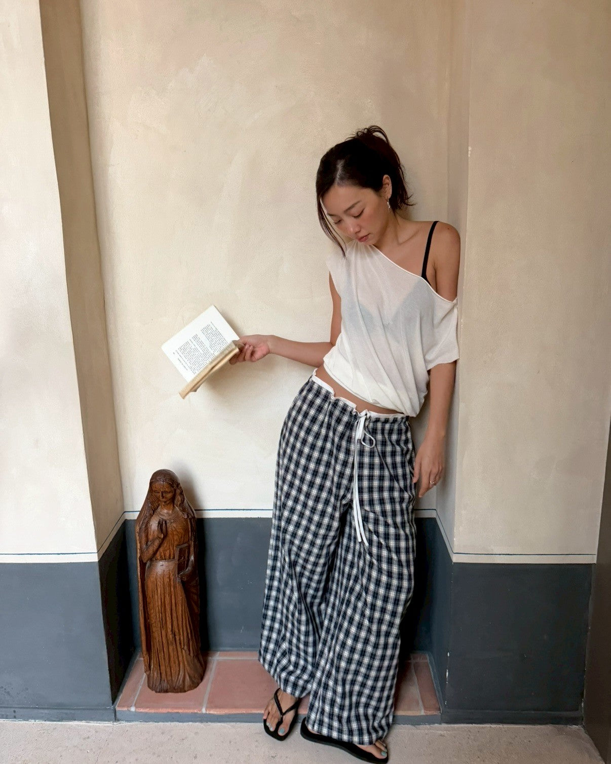 SOMETHING MARGOT TOP (CREAM) (10 days PRE-ORDER)