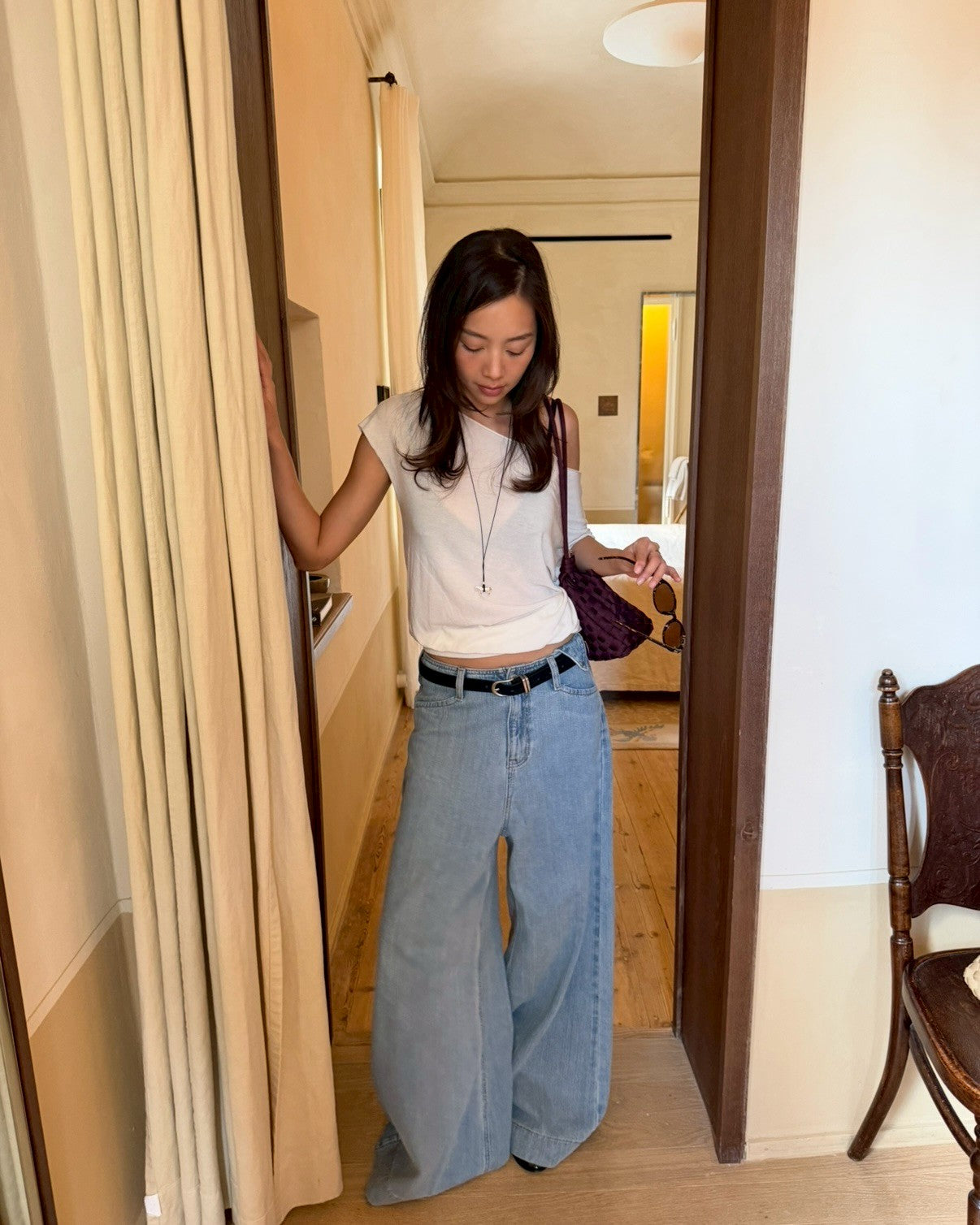 SOMETHING MARGOT TOP (CREAM) (10 days PRE-ORDER)
