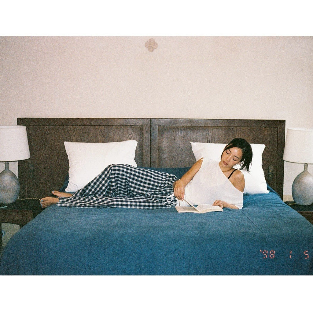 SOMETHING NOAH GINGHAM PANTS