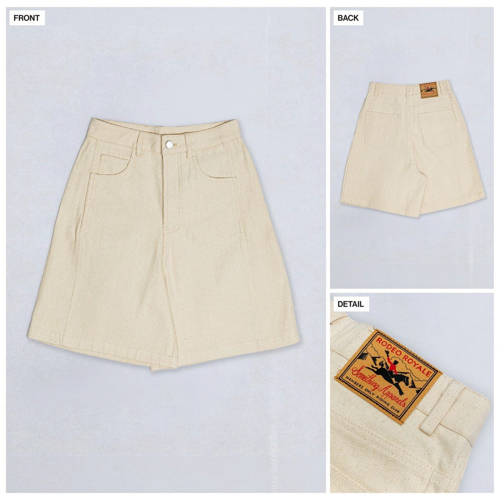 SOMETHING VACANCES SHORTS (CREAM)