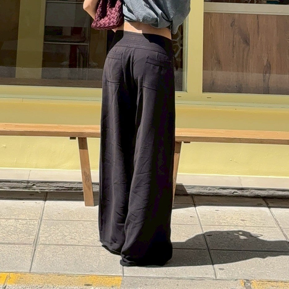 SOMETHING WAIST EDGE PANTS