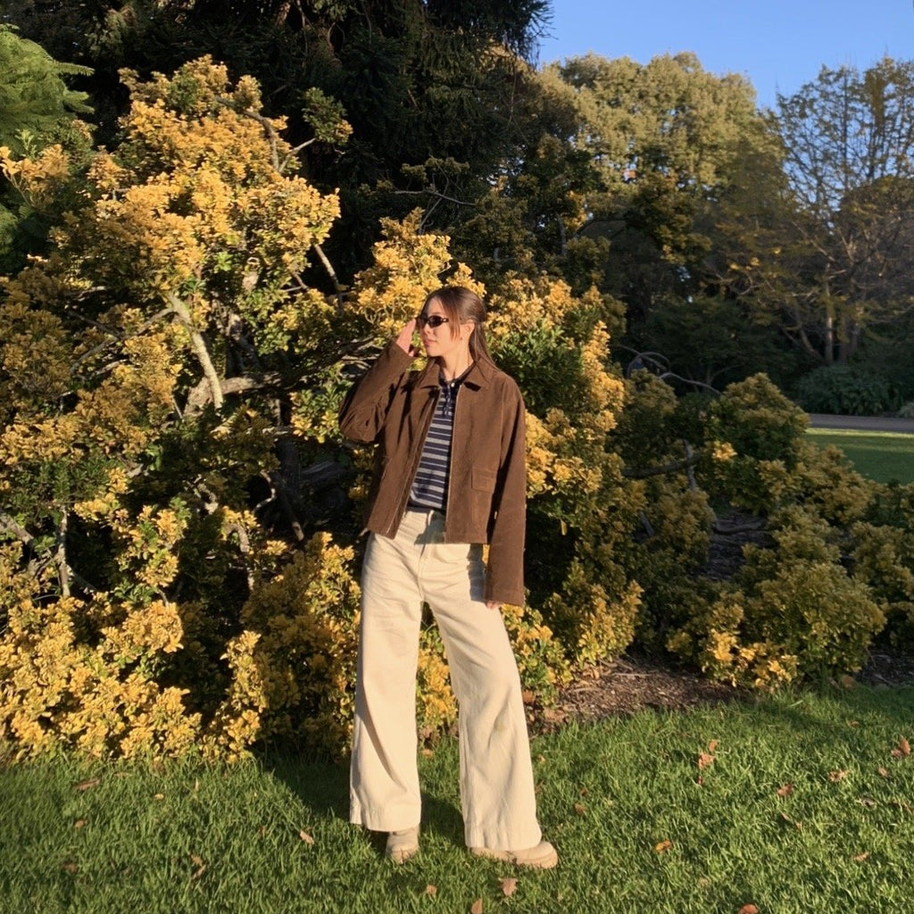 SOMETHING OATMILK JEANS