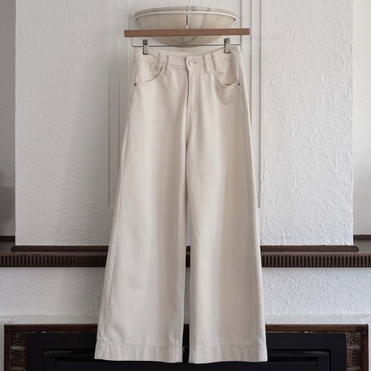 SOMETHING OATMILK JEANS