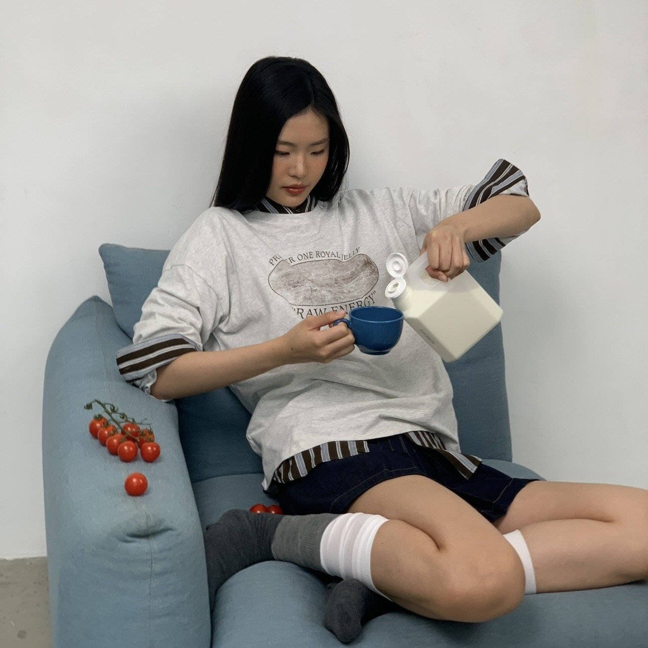 SOMETHING ROYAL JELLY LONG SLEEVE TEE