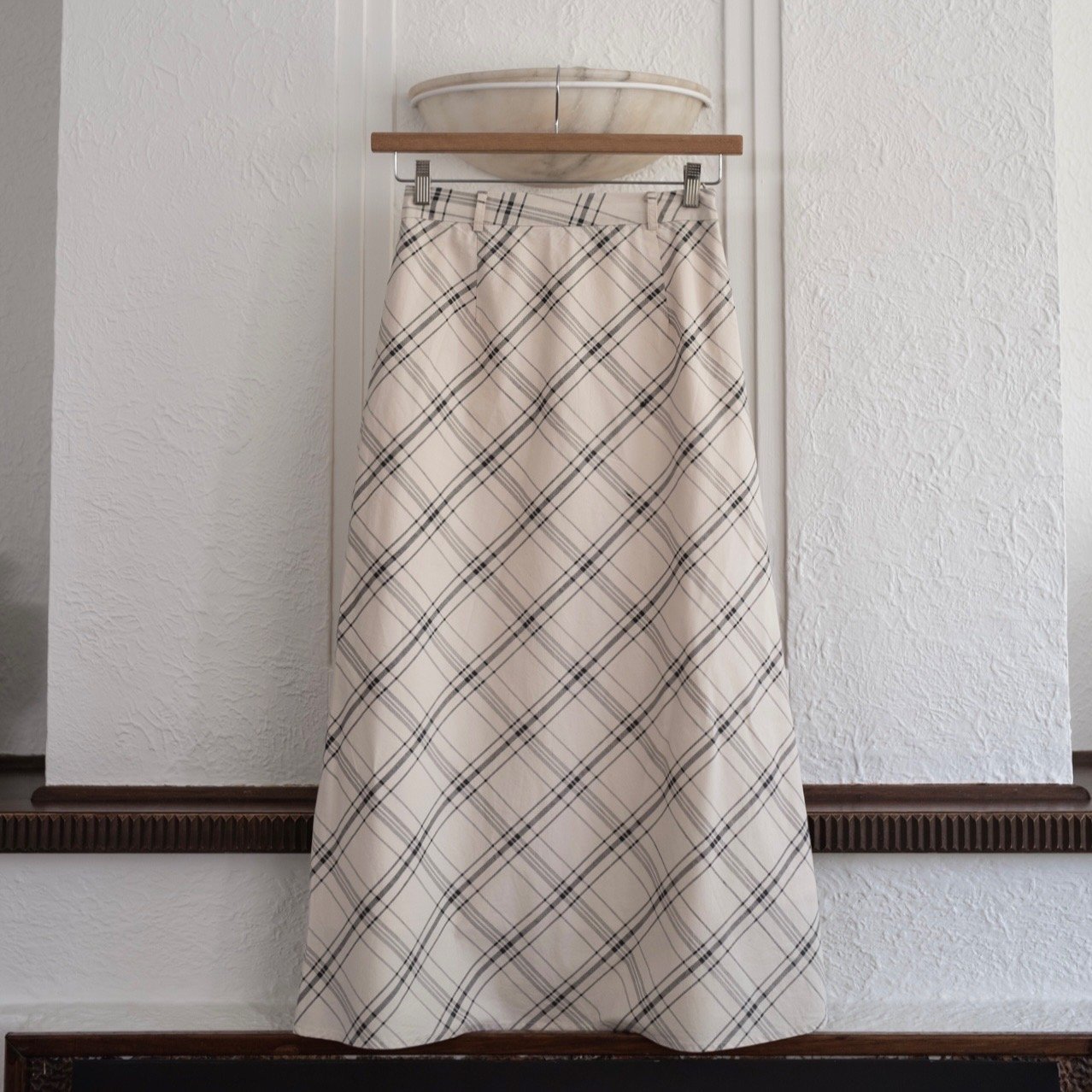 SOMETHING BUTTER TART MIDI SKIRT