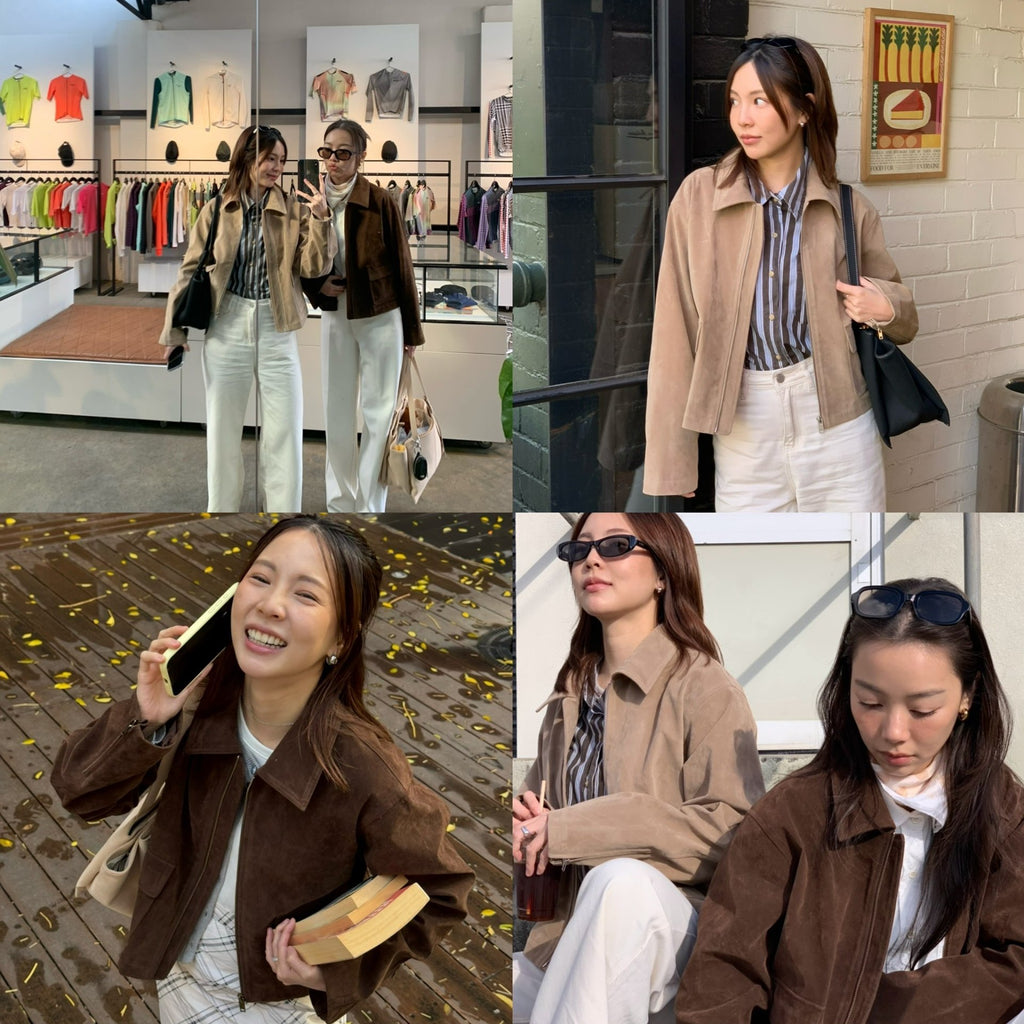 SOMETHING SUEDE KETCH JACKET (BUTTERSCOTCH)