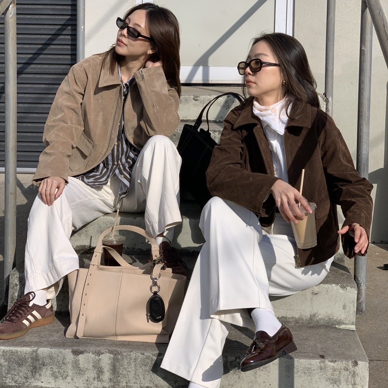 SOMETHING SUEDE KETCH JACKET (DARK CHESTNUT)