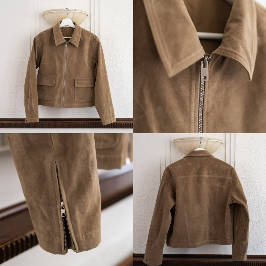 SOMETHING SUEDE KETCH JACKET (BUTTERSCOTCH)