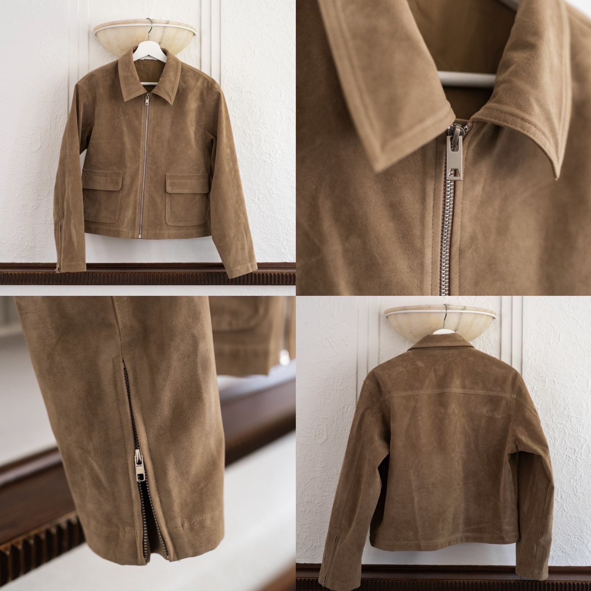 SOMETHING SUEDE KETCH JACKET (BUTTERSCOTCH)
