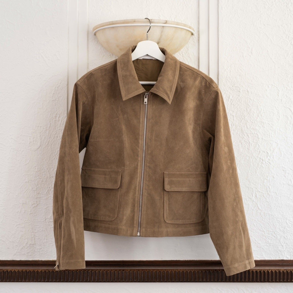 SOMETHING SUEDE KETCH JACKET (BUTTERSCOTCH)