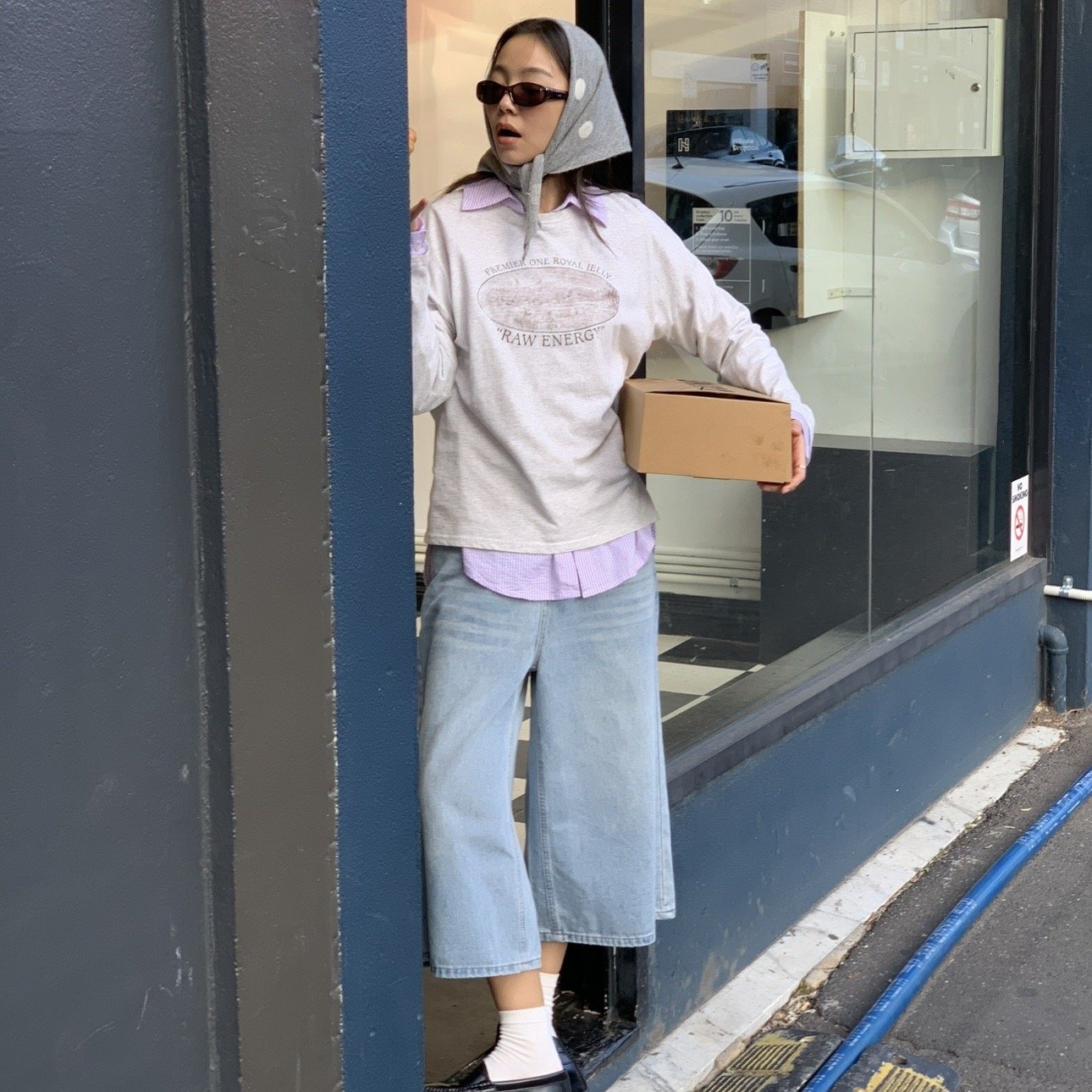 SOMETHING JORTS JEANS