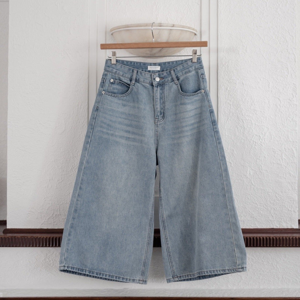 SOMETHING JORTS JEANS