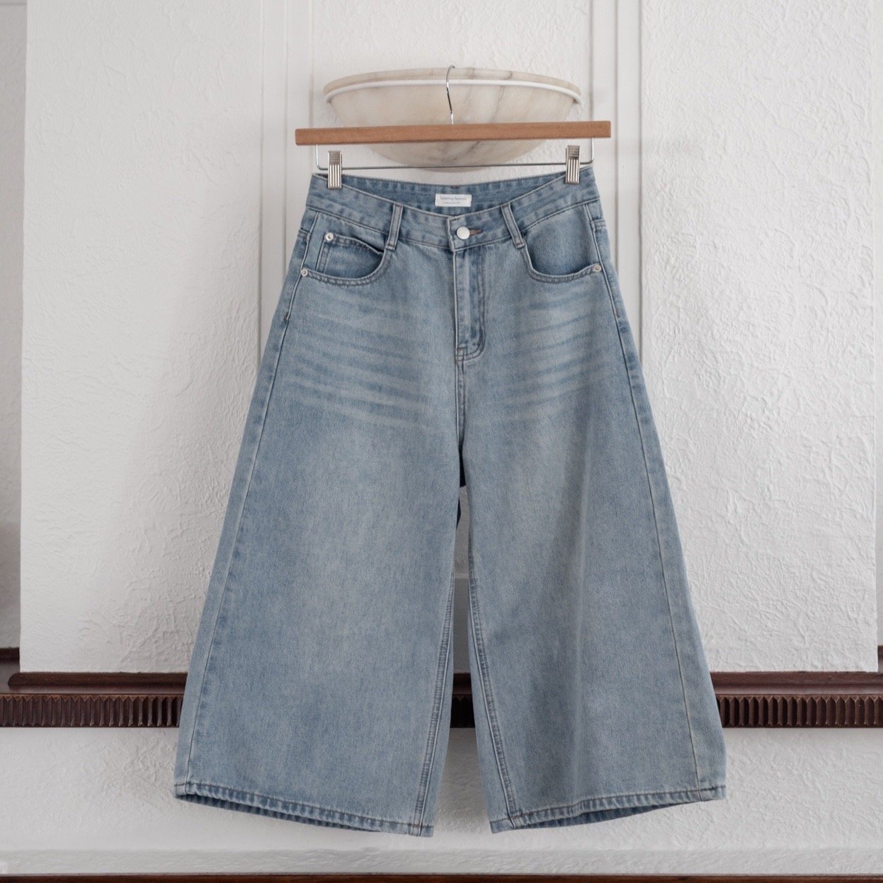SOMETHING JORTS JEANS