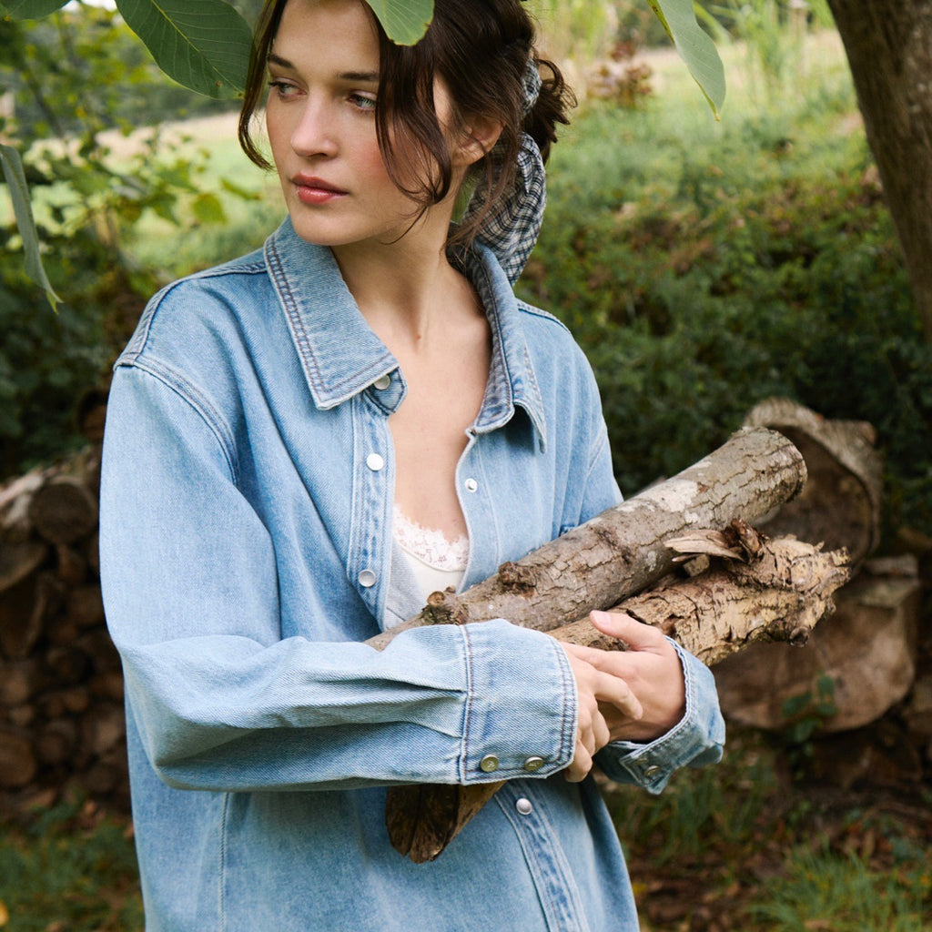 SOMETHING CAMILLE DENIM SET