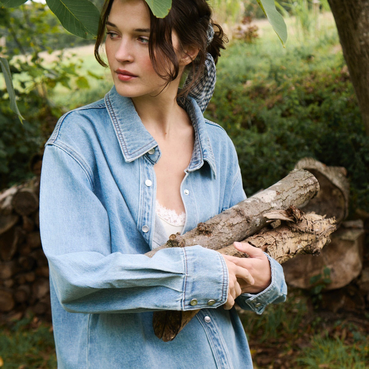 SOMETHING CAMILLE DENIM SET