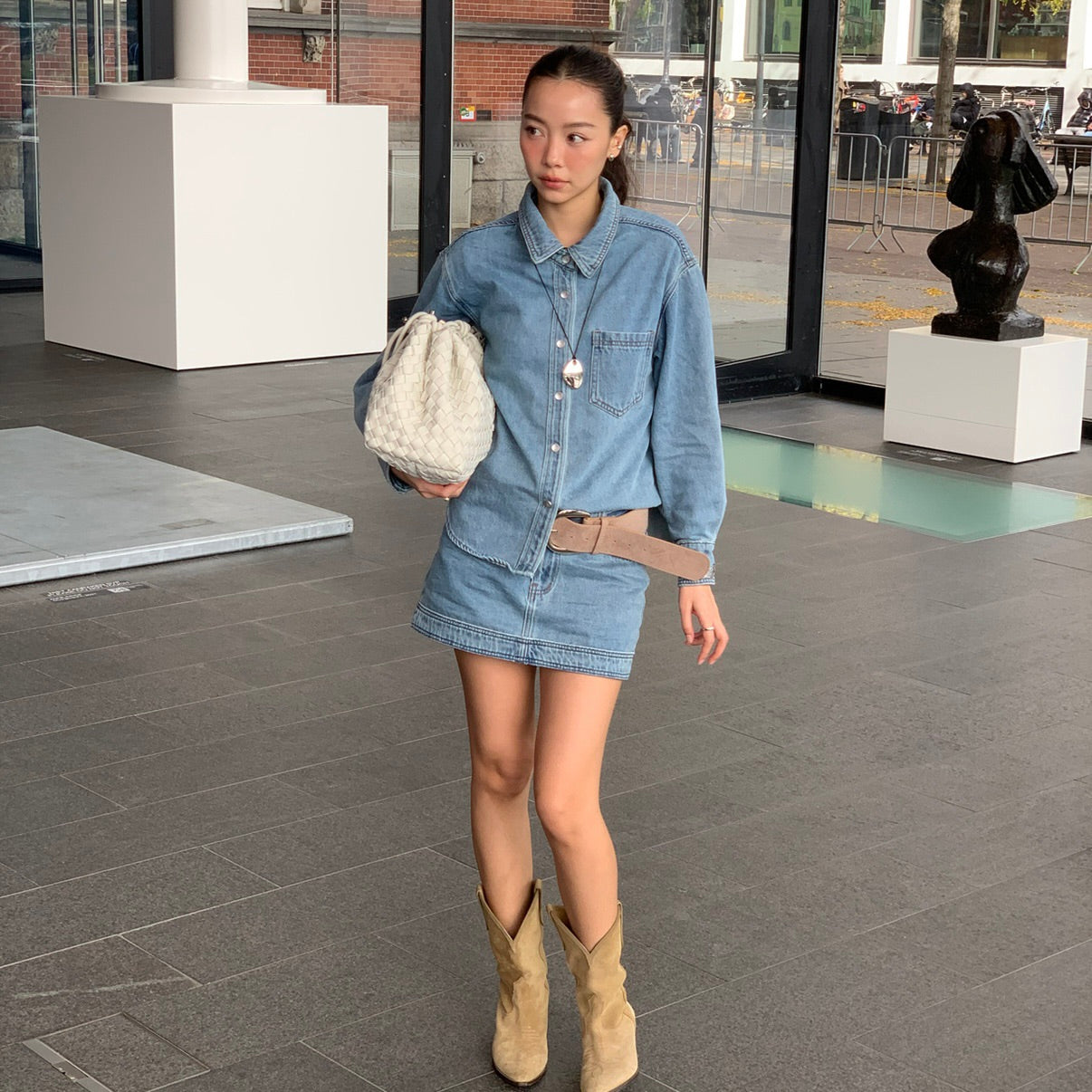 SOMETHING CAMILLE DENIM SET