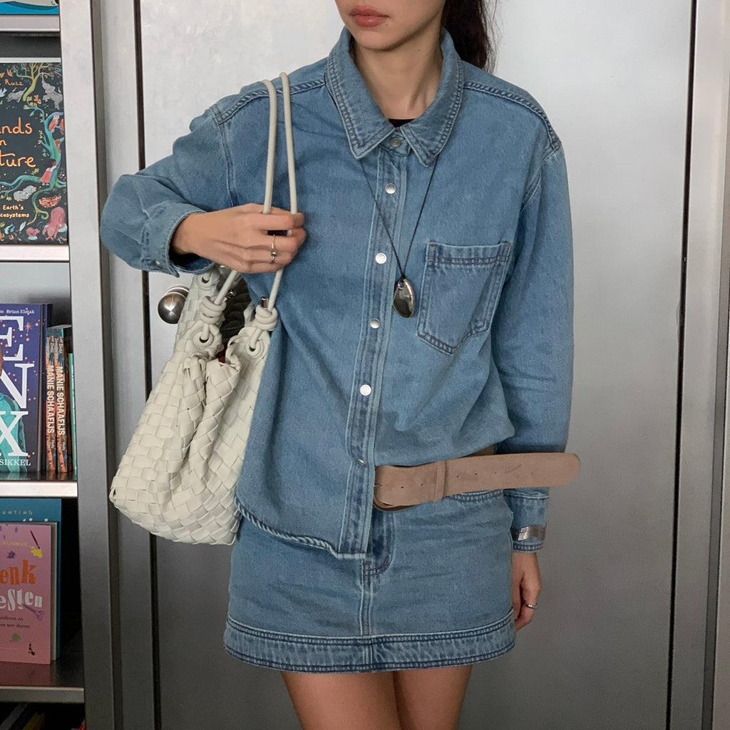 SOMETHING CAMILLE DENIM SET