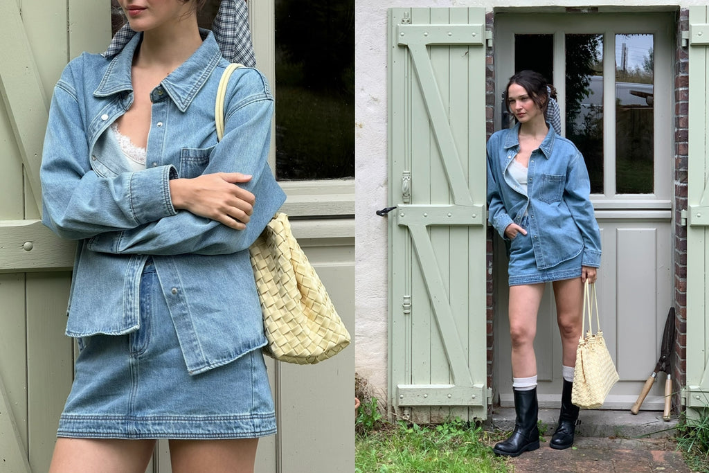 SOMETHING CAMILLE DENIM SET