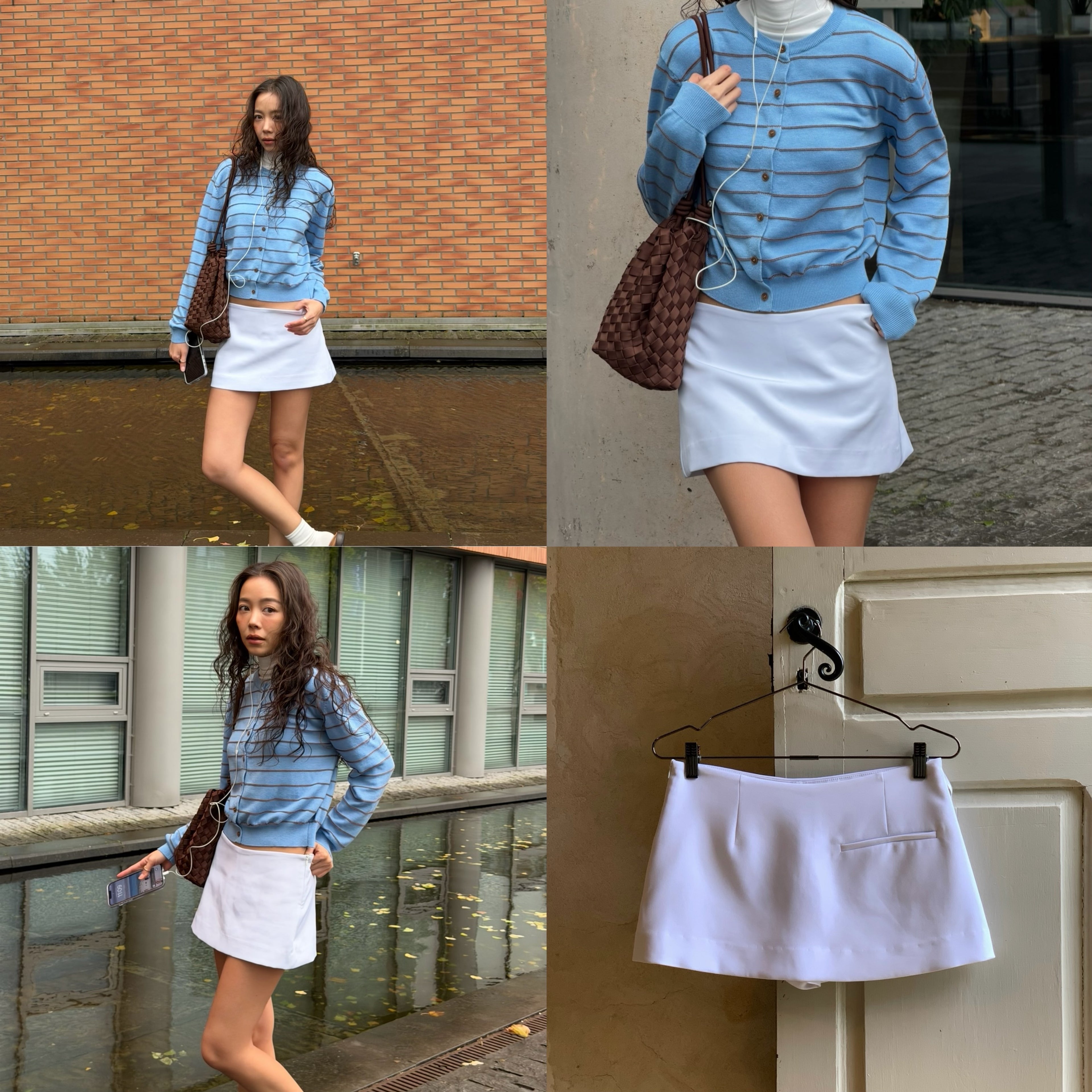 SOMETHING MERINGUE MINI SKIRT