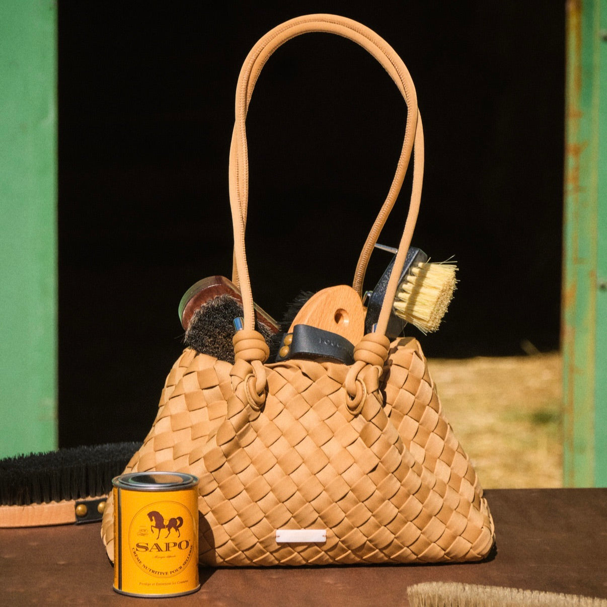 SOMETHING JARDIN LA PETITE BAG (PECAN) (PRE-ORDER SHIP BY 03/06)