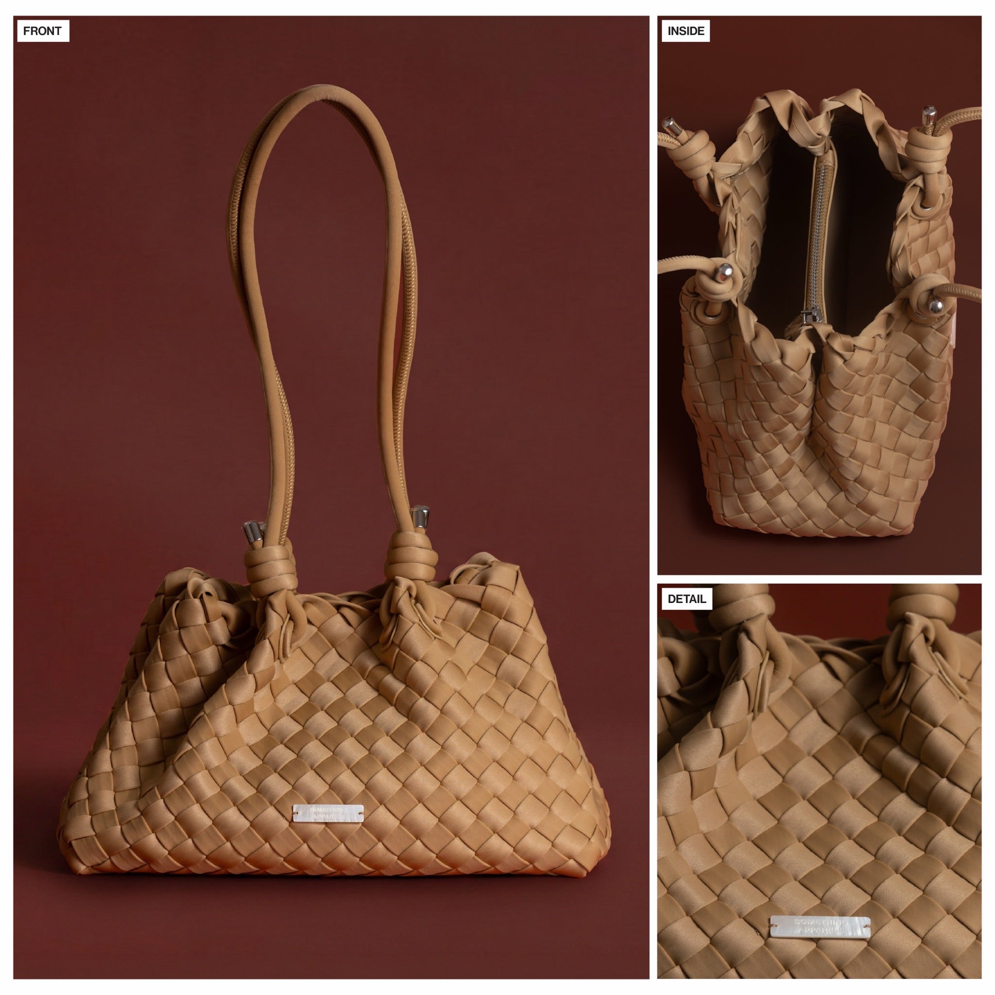 SOMETHING JARDIN LA PETITE BAG (PECAN) (PRE-ORDER SHIP BY 03/06)