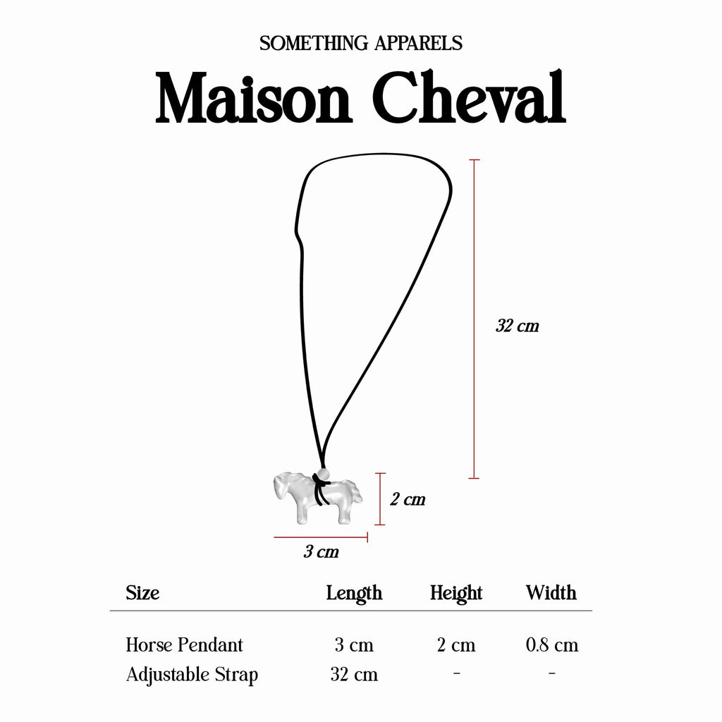 SOMETHING MAISON CHEVAL NECKLACE