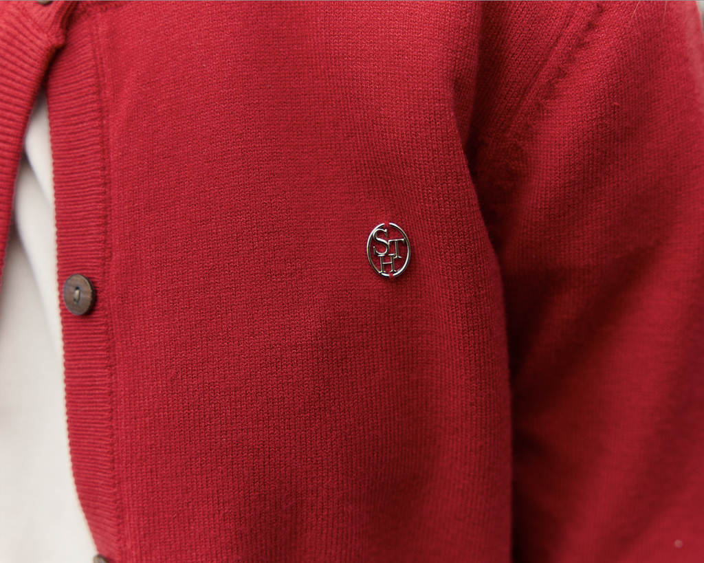 SOMETHING MAGGIE CARDIGAN (RUBY RED)