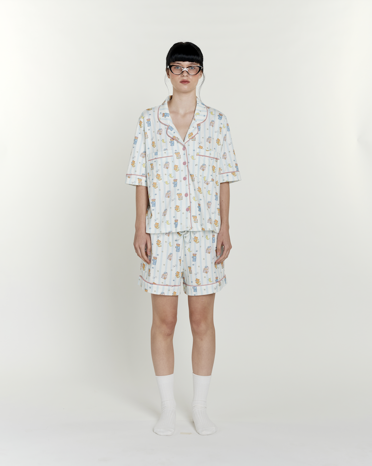SOMETHING SOFT PAJAMAS CLUB SET (SHORT SLEEVE)