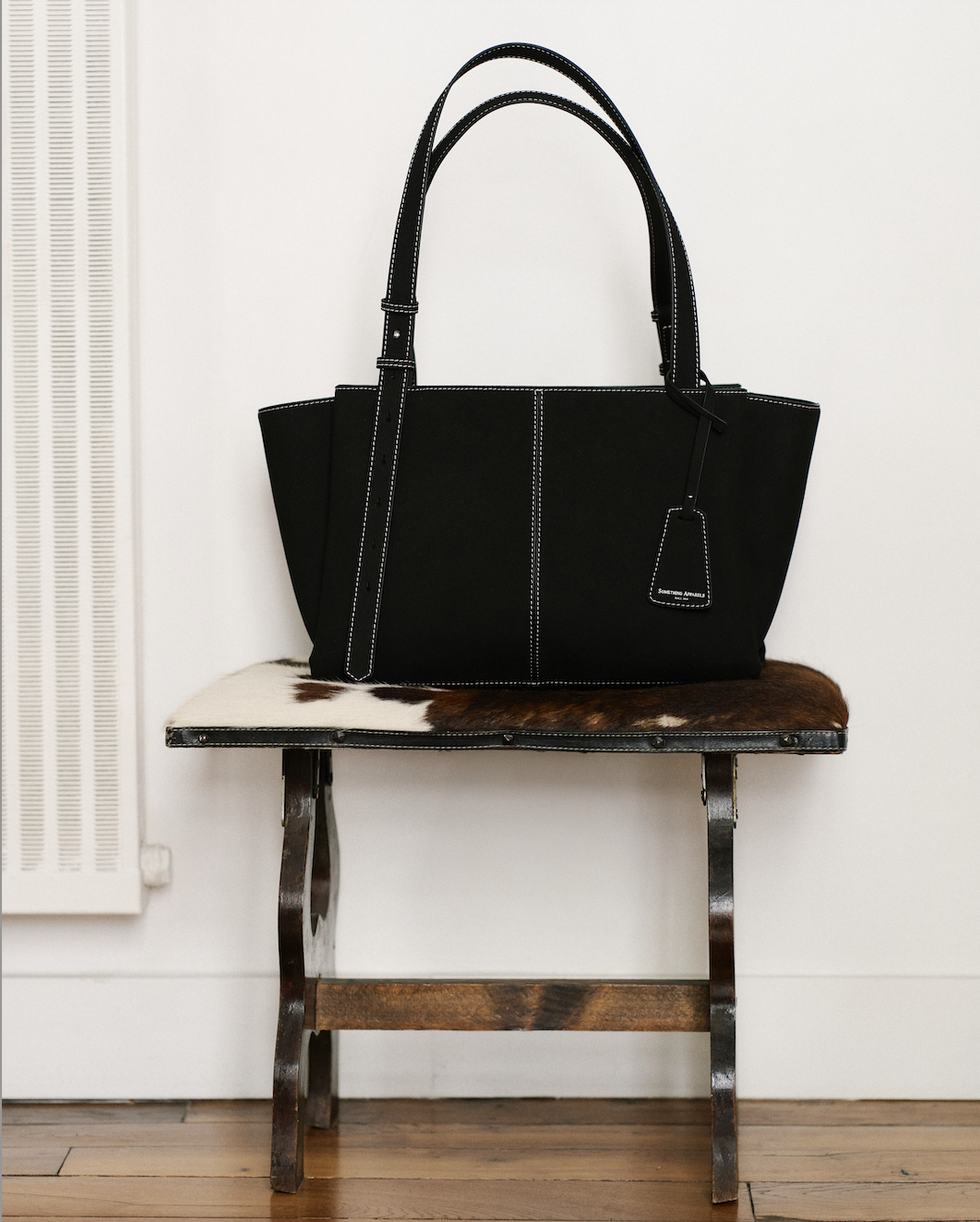 SOMETHING TARTINE BAG (CAVIAR BLACK)
