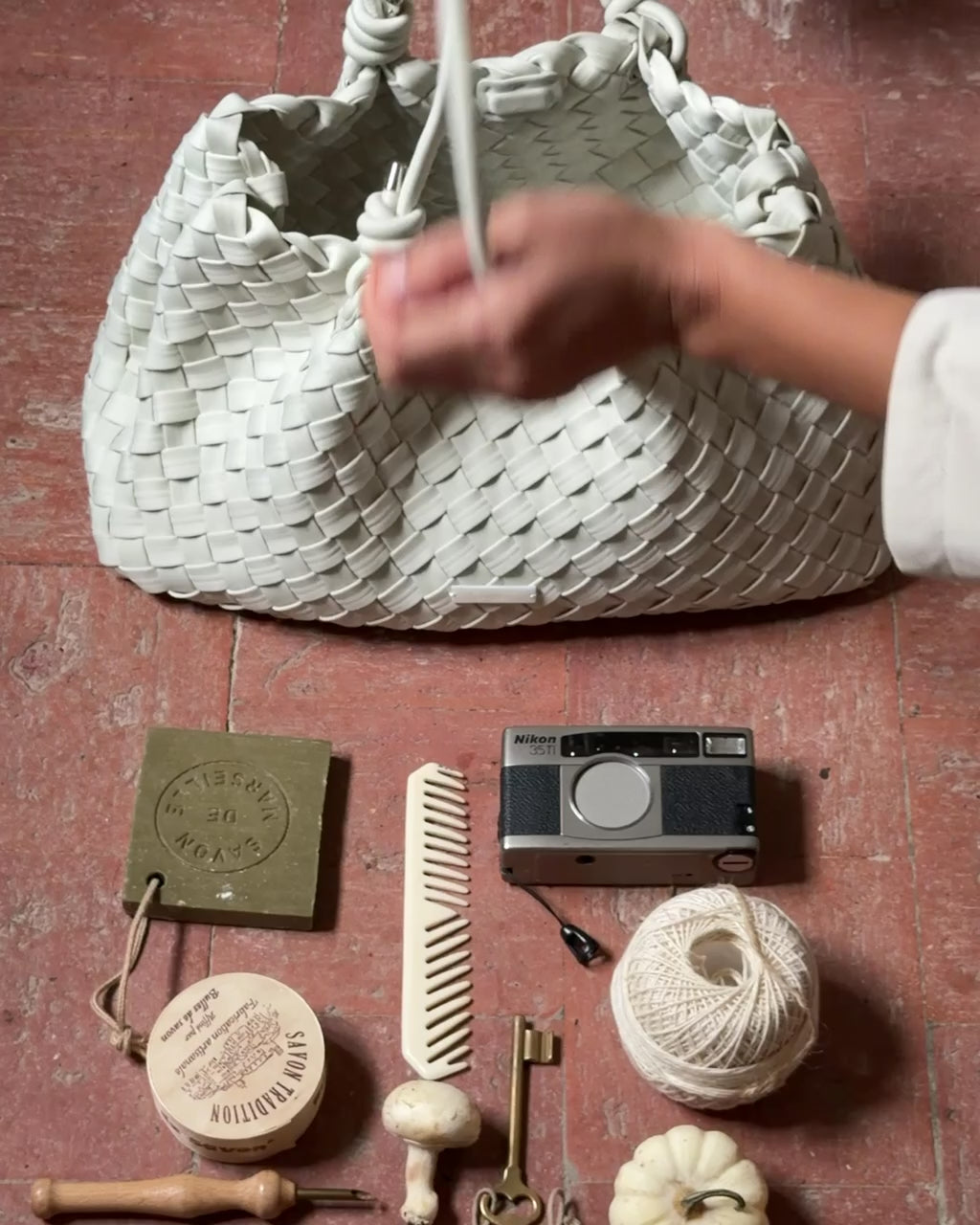 SOMETHING JARDIN BAG (SAGE)