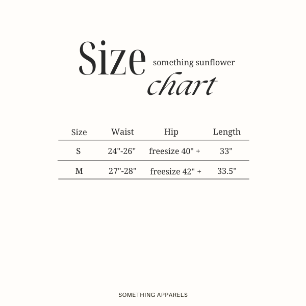 SOMETHING SUNFLOWER SKIRT