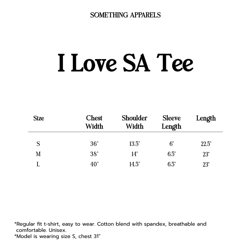 SOMETHING I LOVE SA TEE (WHITE)