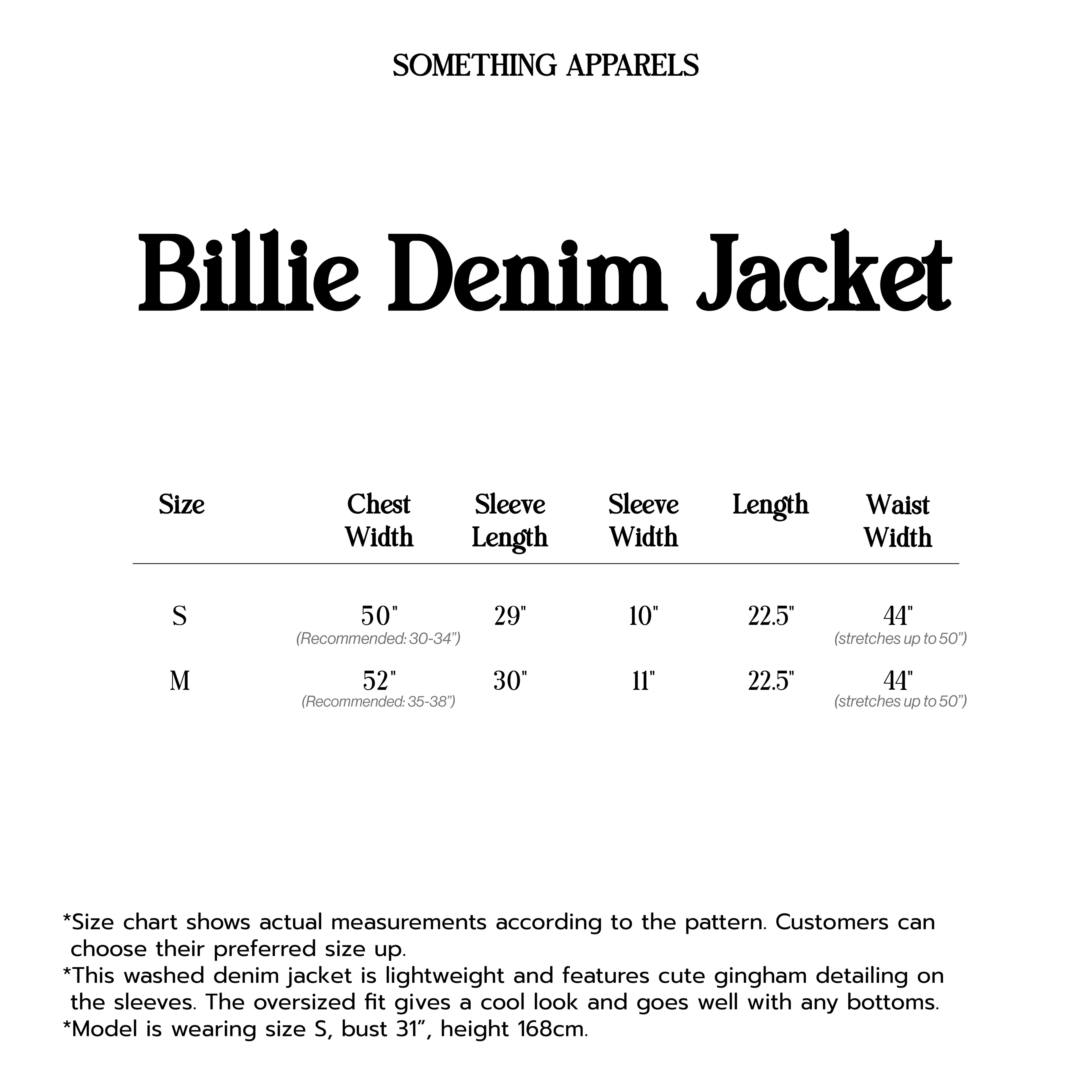 SOMETHING BILLIE DENIM JACKET