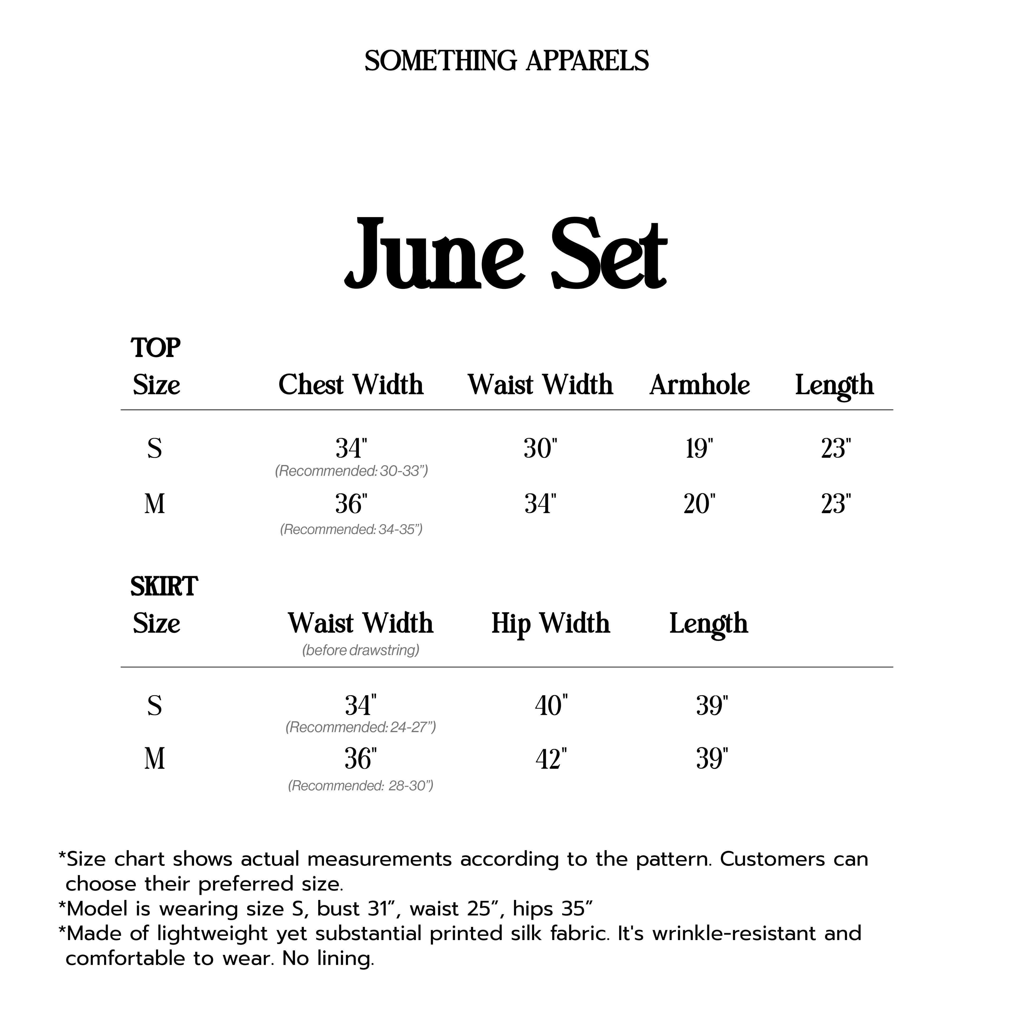 SOMETHING JUNE SET