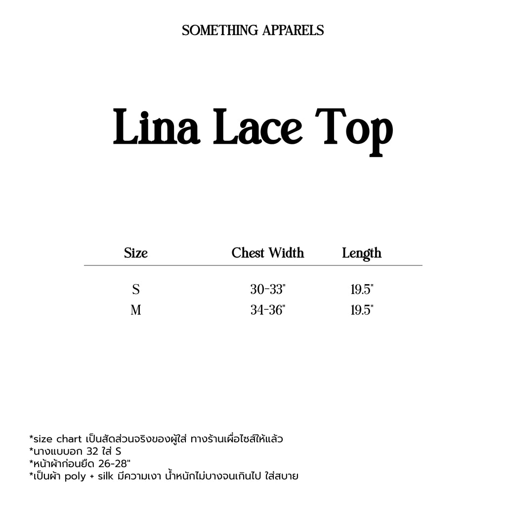 SOMETHING LINA LACE TOP (BLACK)