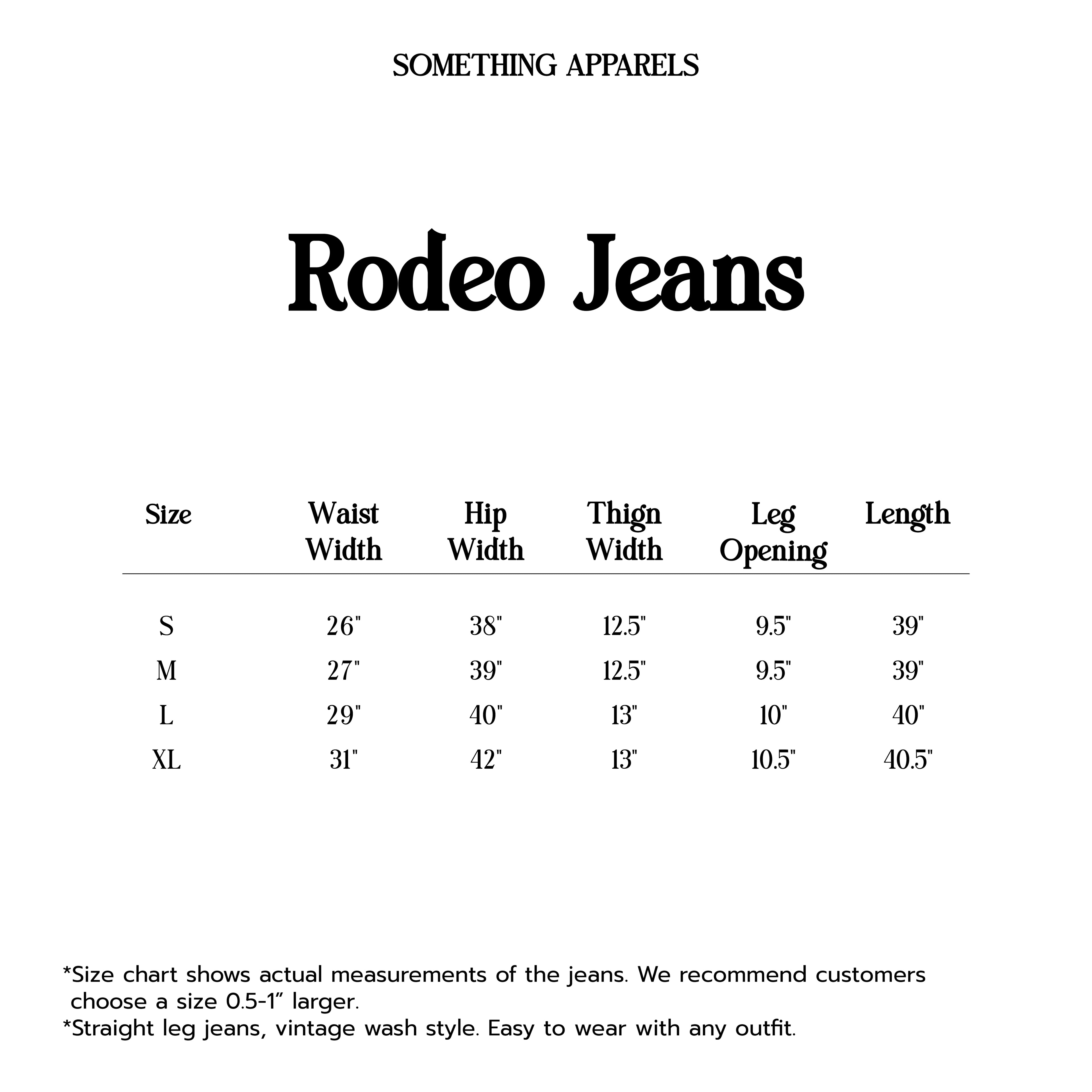 SOMETHING RODEO JEANS