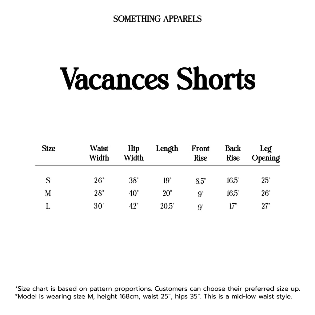 SOMETHING VACANCES SHORTS (CREAM)