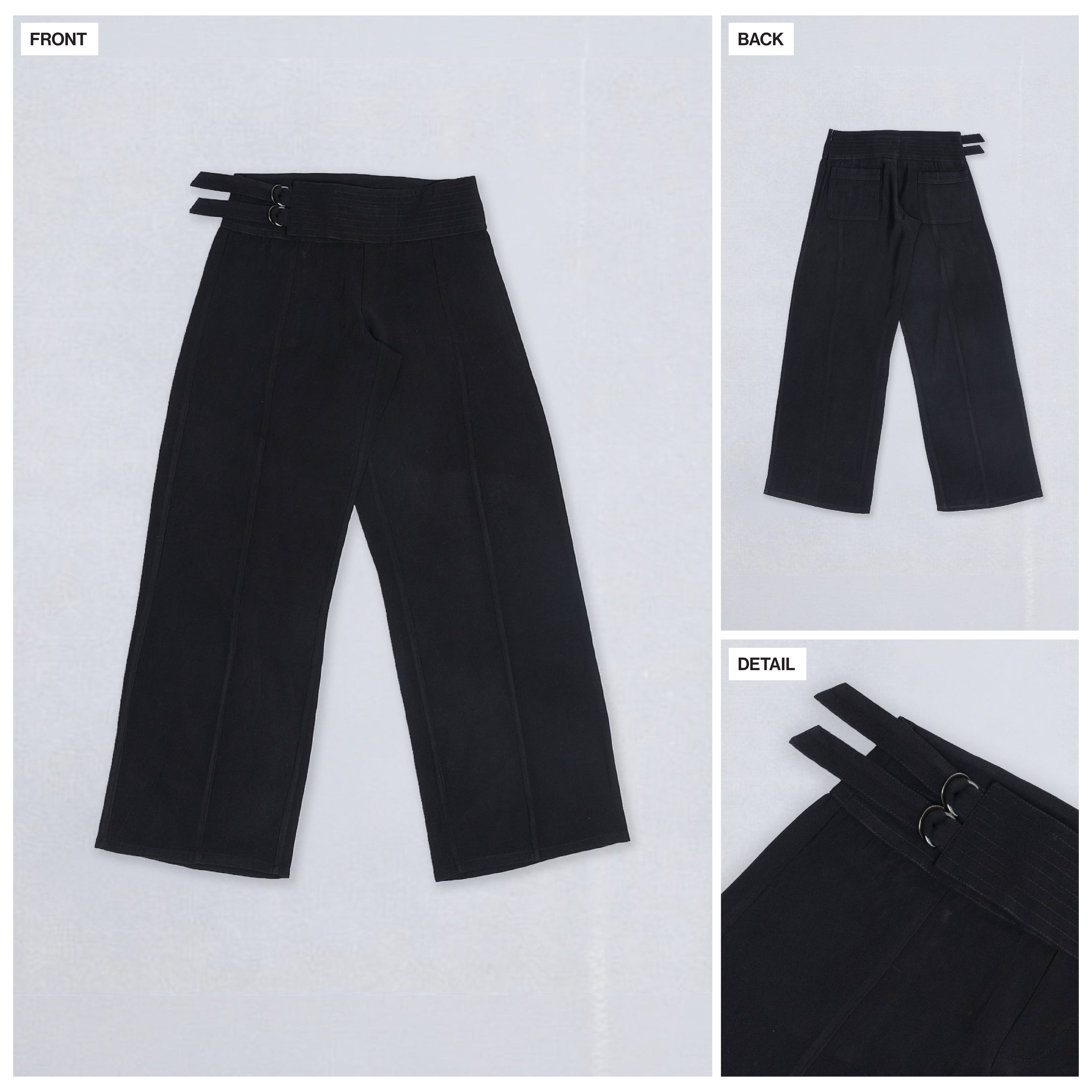 SOMETHING WAIST EDGE PANTS