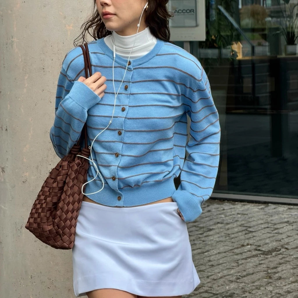 SOMETHING FORGET ME NOTS CARDIGAN