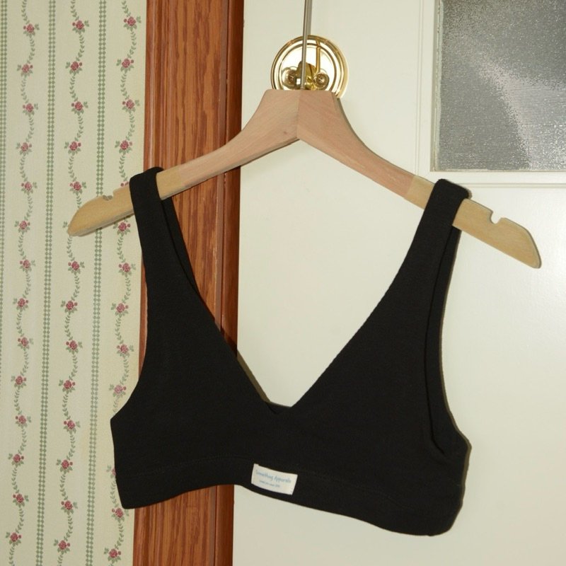 SOMETHING BELLE BRA TOP (BLACK)