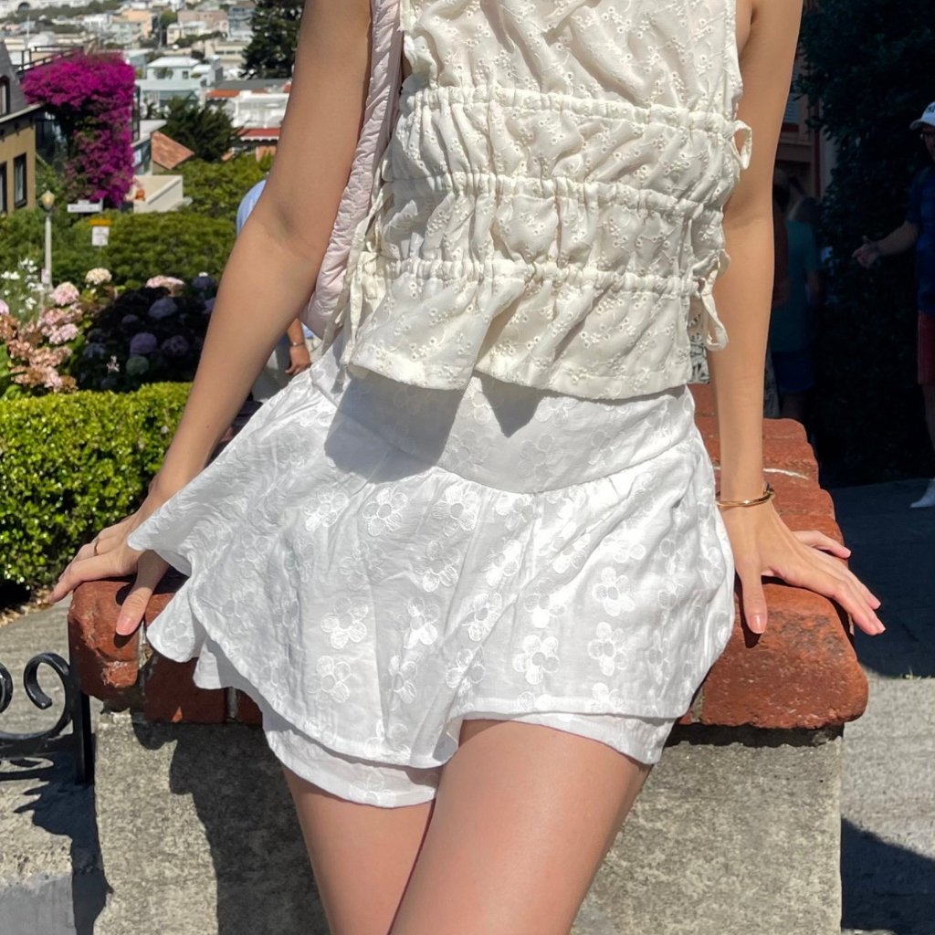 SOMETHING LACE SKORT