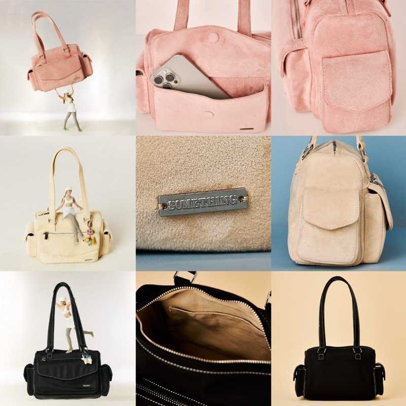 SOMETHING JOURNÉE BAG (MIDNIGHT STITCH)